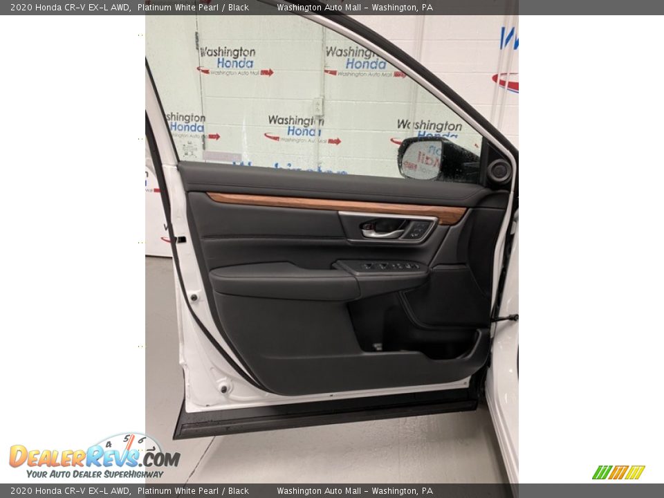2020 Honda CR-V EX-L AWD Platinum White Pearl / Black Photo #10