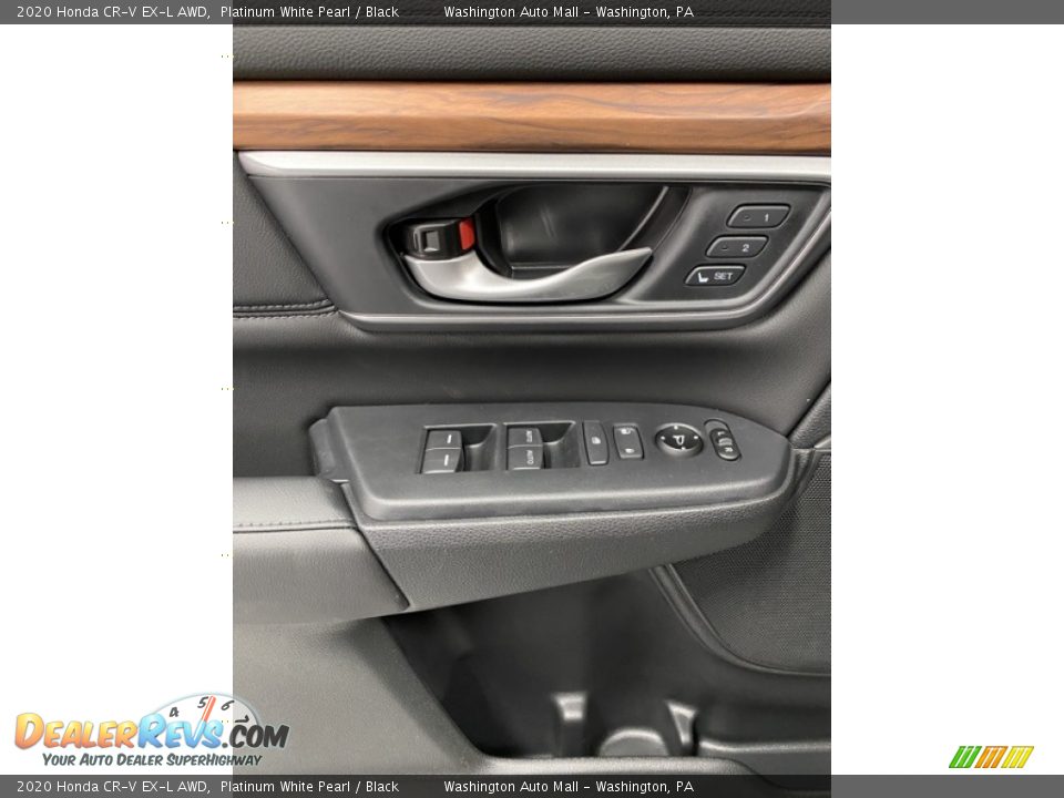 2020 Honda CR-V EX-L AWD Platinum White Pearl / Black Photo #11