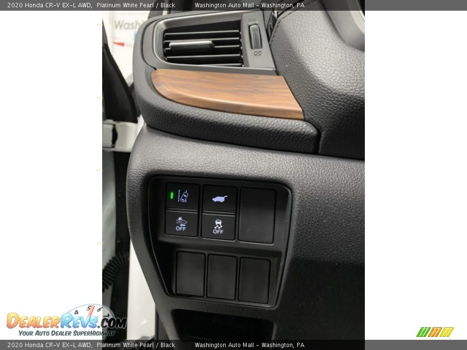 2020 Honda CR-V EX-L AWD Platinum White Pearl / Black Photo #12
