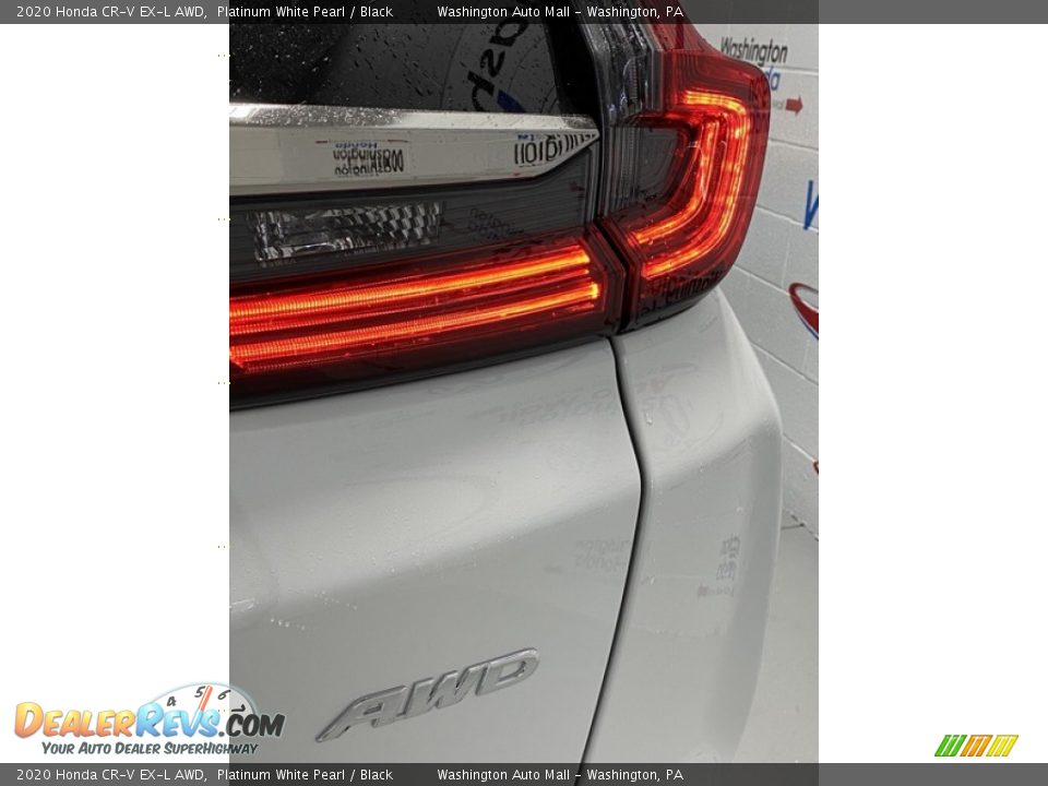 2020 Honda CR-V EX-L AWD Platinum White Pearl / Black Photo #24