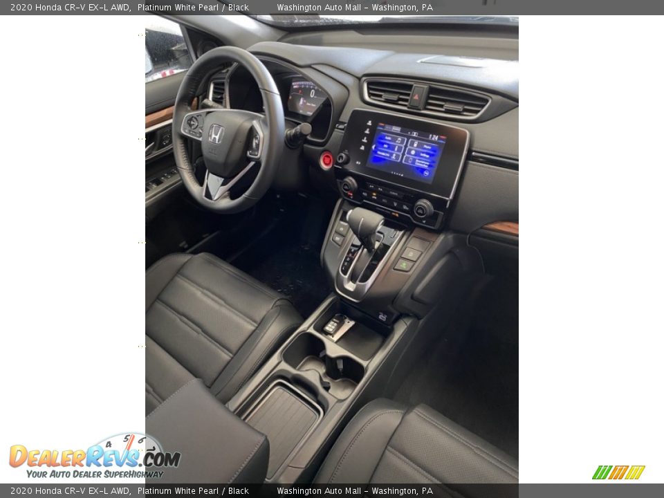 2020 Honda CR-V EX-L AWD Platinum White Pearl / Black Photo #25