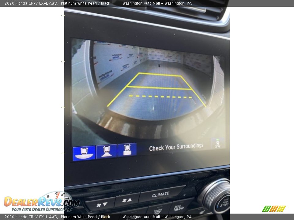 2020 Honda CR-V EX-L AWD Platinum White Pearl / Black Photo #30