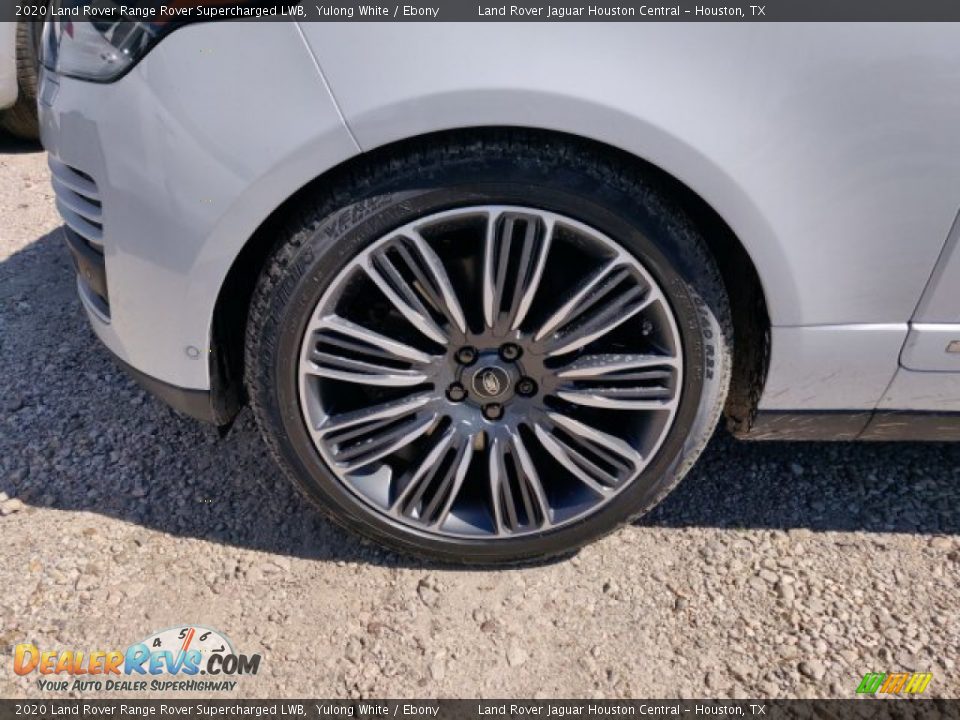 2020 Land Rover Range Rover Supercharged LWB Yulong White / Ebony Photo #9