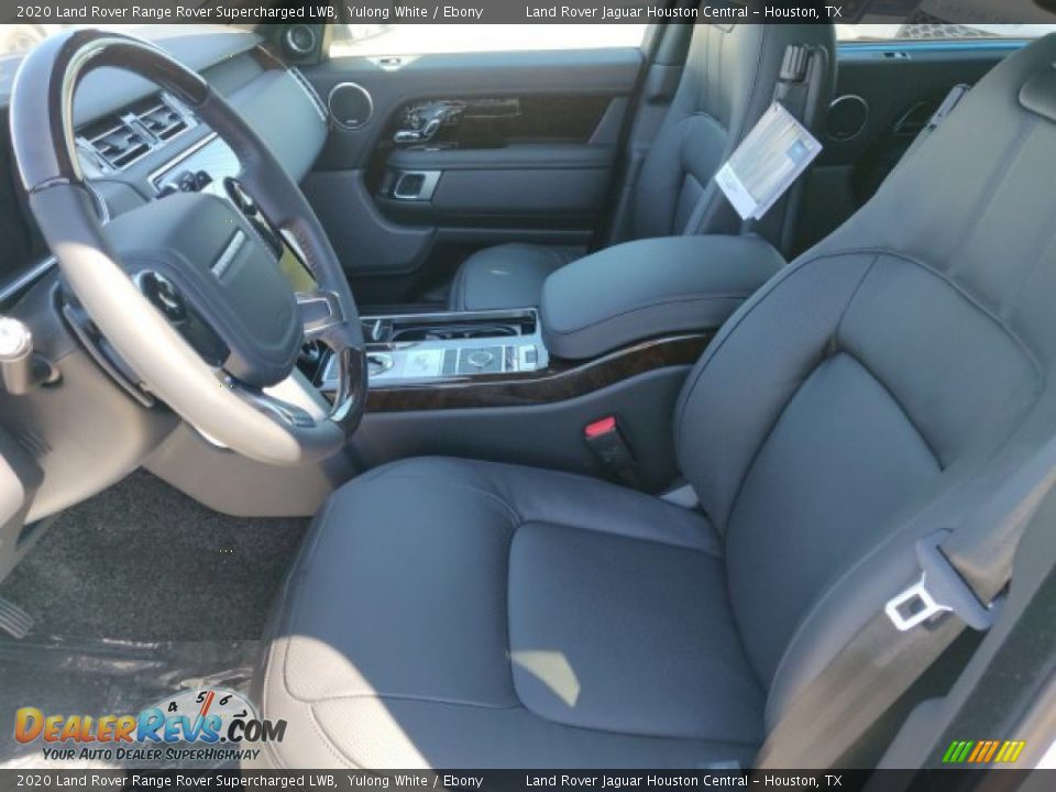 2020 Land Rover Range Rover Supercharged LWB Yulong White / Ebony Photo #12