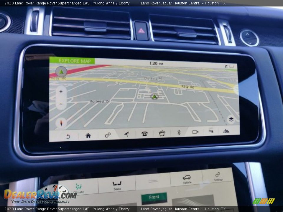 2020 Land Rover Range Rover Supercharged LWB Yulong White / Ebony Photo #13