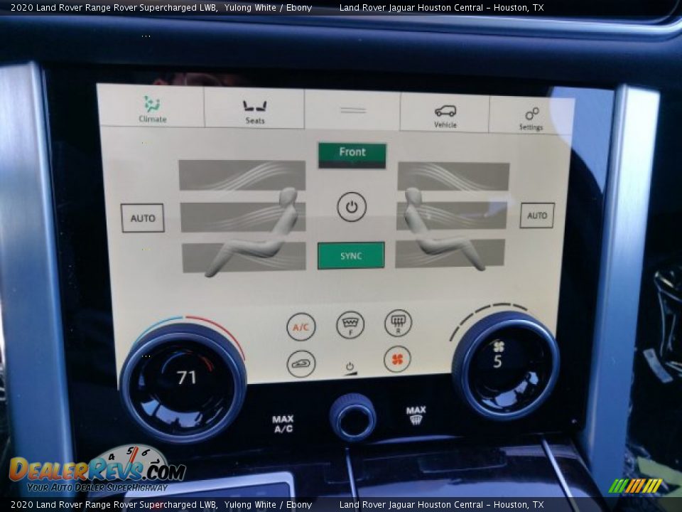 2020 Land Rover Range Rover Supercharged LWB Yulong White / Ebony Photo #15