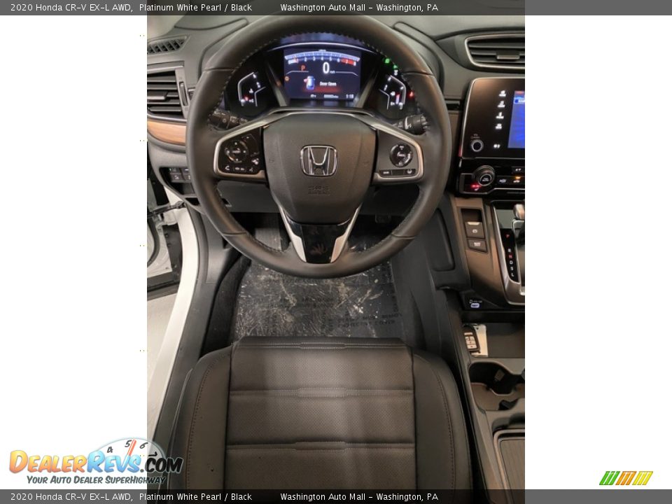 2020 Honda CR-V EX-L AWD Platinum White Pearl / Black Photo #13