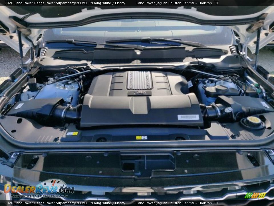 2020 Land Rover Range Rover Supercharged LWB Yulong White / Ebony Photo #29