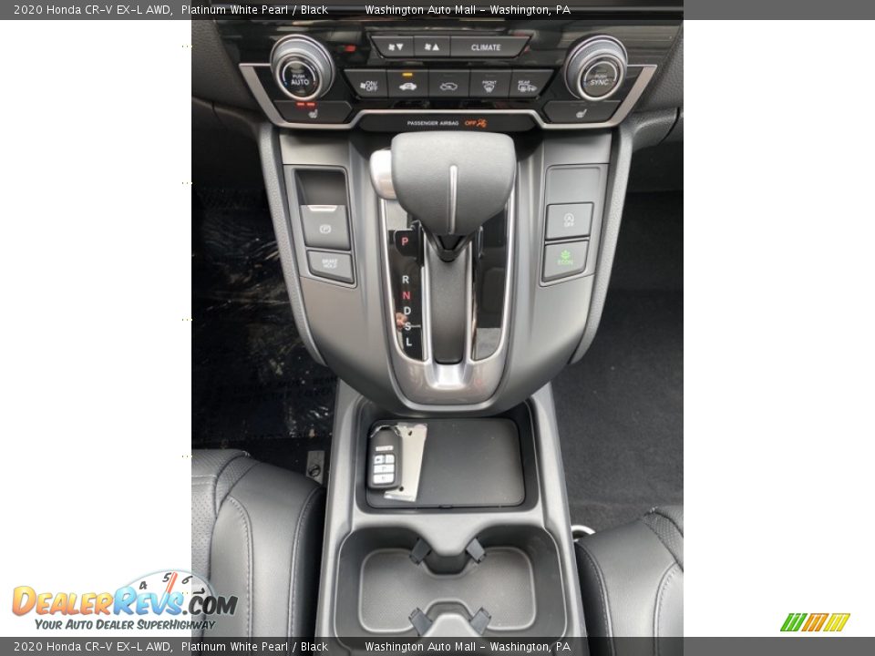 2020 Honda CR-V EX-L AWD Platinum White Pearl / Black Photo #31