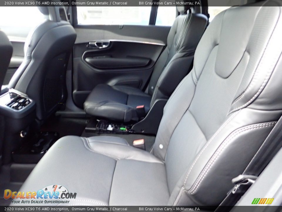 2020 Volvo XC90 T6 AWD Inscription Osmium Gray Metallic / Charcoal Photo #8