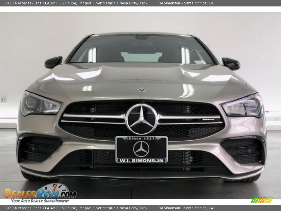 2020 Mercedes-Benz CLA AMG 35 Coupe Mojave Silver Metallic / Neva Gray/Black Photo #2