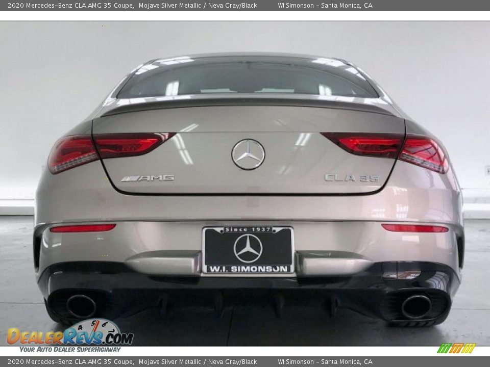 2020 Mercedes-Benz CLA AMG 35 Coupe Mojave Silver Metallic / Neva Gray/Black Photo #3