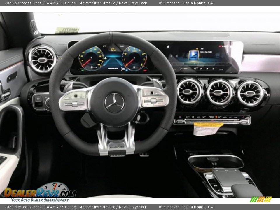 2020 Mercedes-Benz CLA AMG 35 Coupe Mojave Silver Metallic / Neva Gray/Black Photo #4
