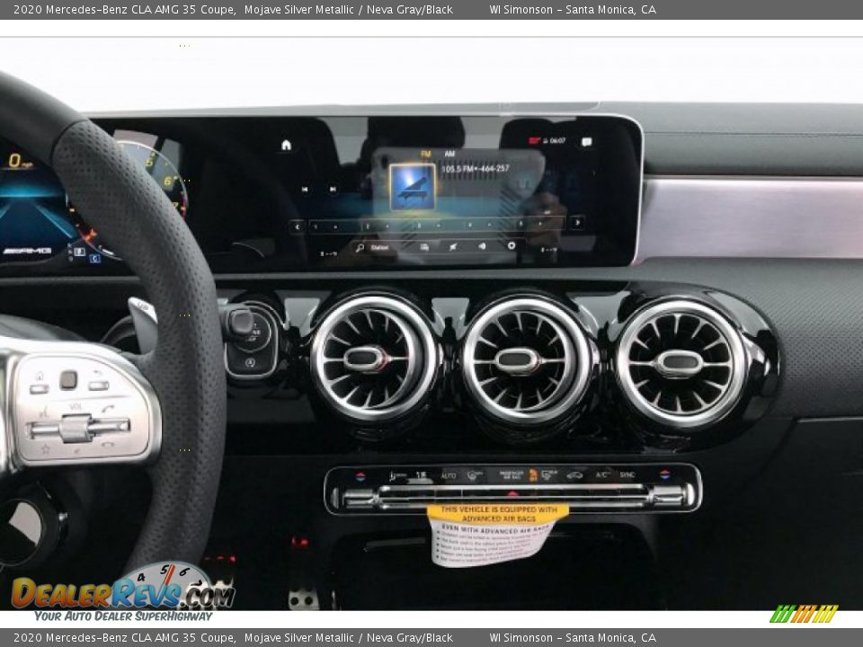 2020 Mercedes-Benz CLA AMG 35 Coupe Mojave Silver Metallic / Neva Gray/Black Photo #5