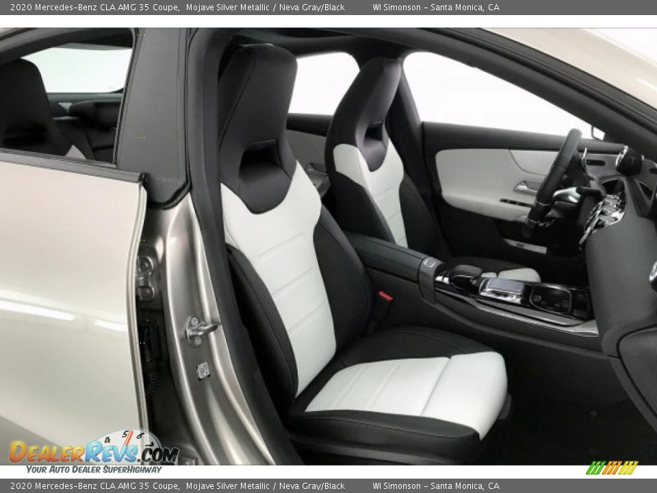 2020 Mercedes-Benz CLA AMG 35 Coupe Mojave Silver Metallic / Neva Gray/Black Photo #6