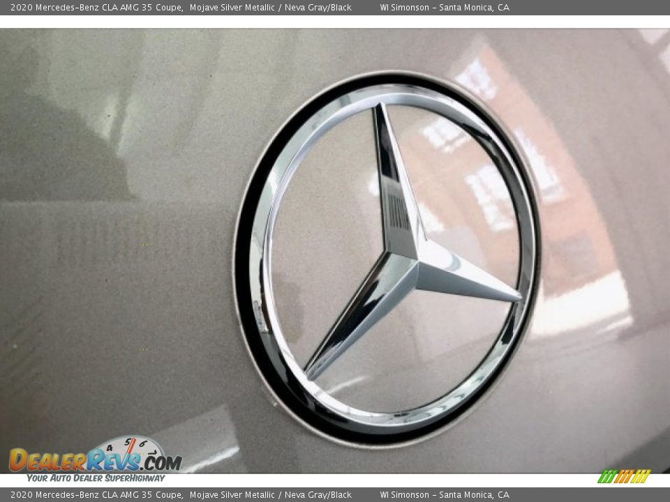 2020 Mercedes-Benz CLA AMG 35 Coupe Mojave Silver Metallic / Neva Gray/Black Photo #7