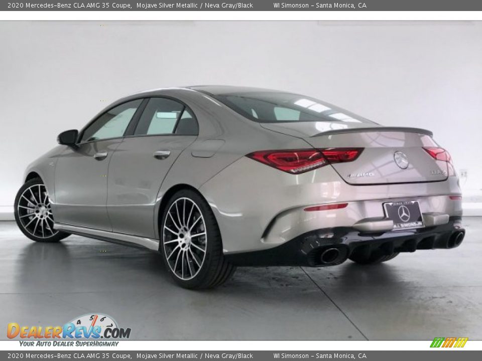 2020 Mercedes-Benz CLA AMG 35 Coupe Mojave Silver Metallic / Neva Gray/Black Photo #10