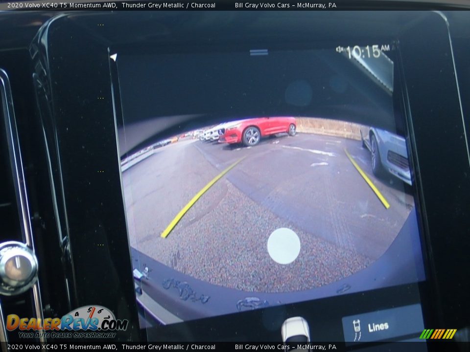 2020 Volvo XC40 T5 Momentum AWD Thunder Grey Metallic / Charcoal Photo #15