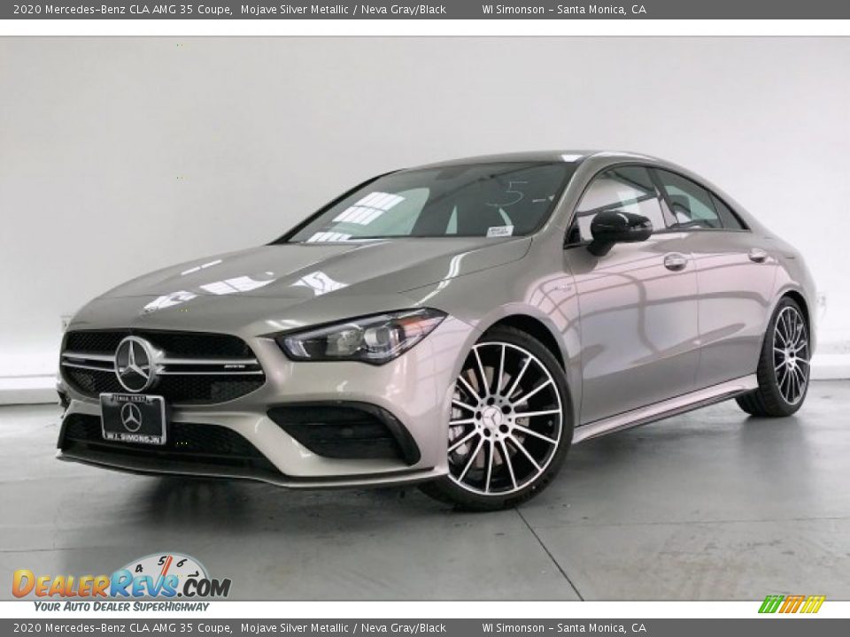 2020 Mercedes-Benz CLA AMG 35 Coupe Mojave Silver Metallic / Neva Gray/Black Photo #12