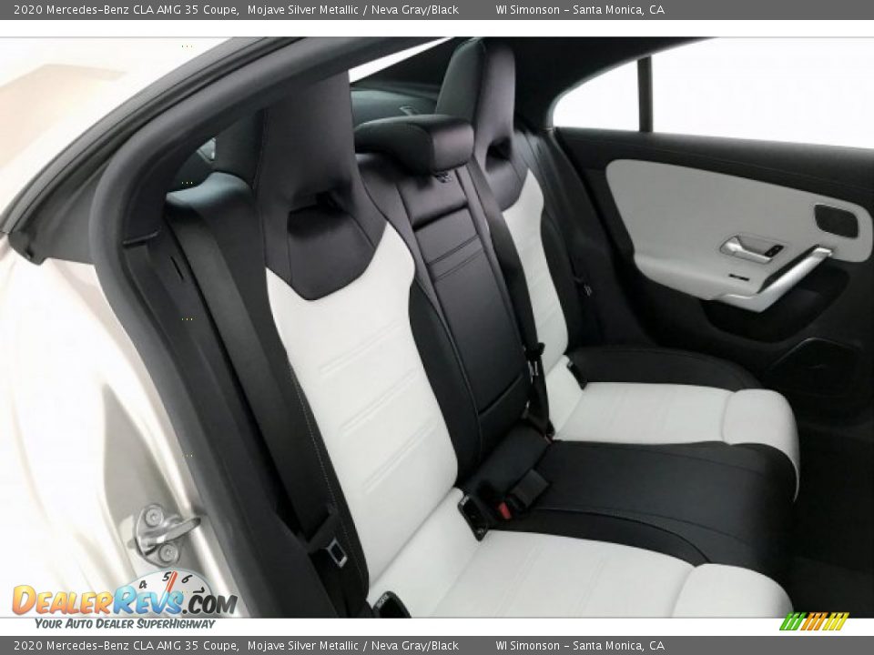 2020 Mercedes-Benz CLA AMG 35 Coupe Mojave Silver Metallic / Neva Gray/Black Photo #13