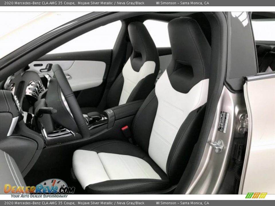2020 Mercedes-Benz CLA AMG 35 Coupe Mojave Silver Metallic / Neva Gray/Black Photo #14