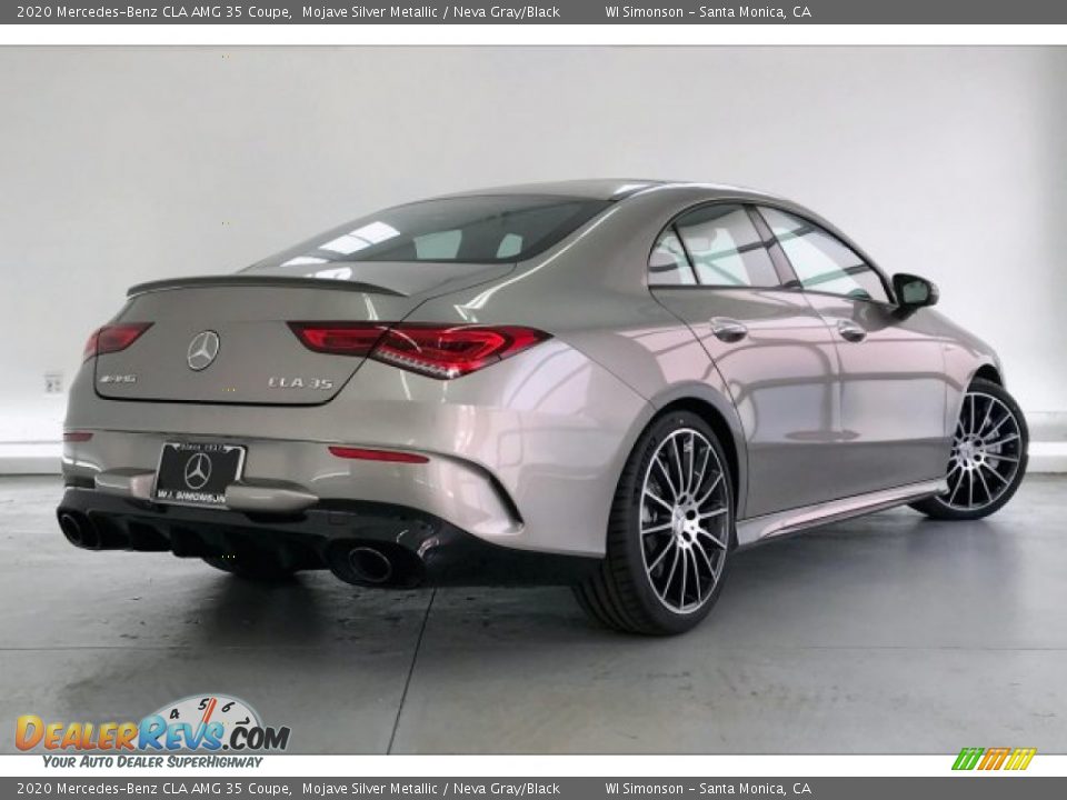 2020 Mercedes-Benz CLA AMG 35 Coupe Mojave Silver Metallic / Neva Gray/Black Photo #16