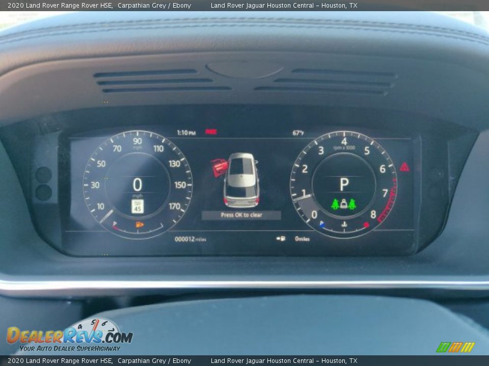 2020 Land Rover Range Rover HSE Carpathian Grey / Ebony Photo #20
