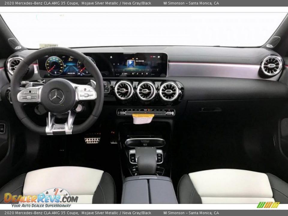 2020 Mercedes-Benz CLA AMG 35 Coupe Mojave Silver Metallic / Neva Gray/Black Photo #17