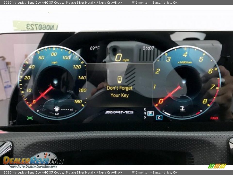 2020 Mercedes-Benz CLA AMG 35 Coupe Mojave Silver Metallic / Neva Gray/Black Photo #20