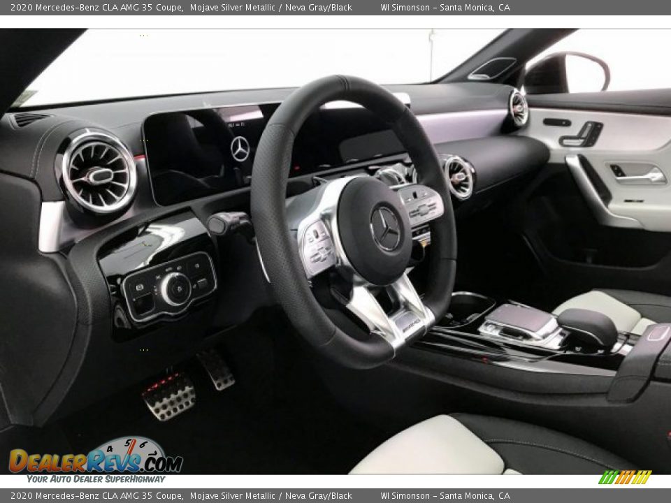 2020 Mercedes-Benz CLA AMG 35 Coupe Mojave Silver Metallic / Neva Gray/Black Photo #22