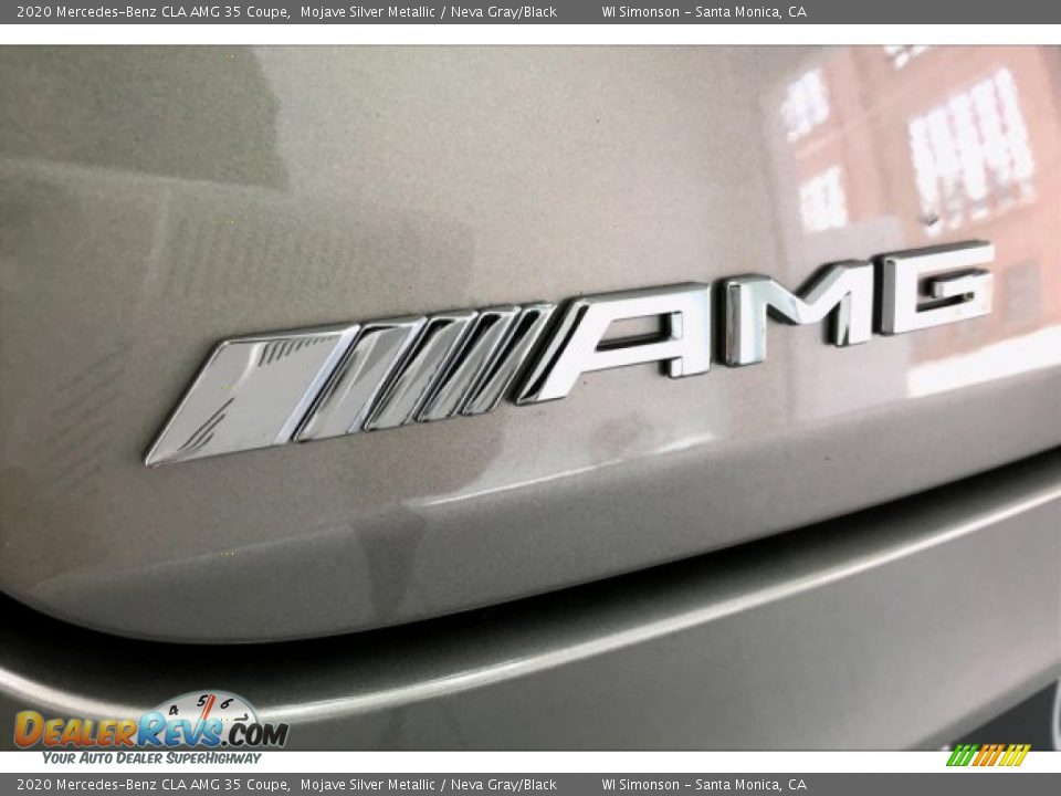 2020 Mercedes-Benz CLA AMG 35 Coupe Mojave Silver Metallic / Neva Gray/Black Photo #27