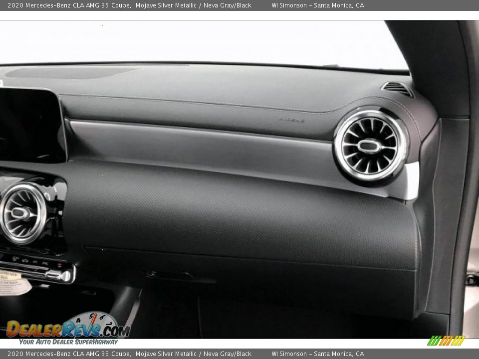 2020 Mercedes-Benz CLA AMG 35 Coupe Mojave Silver Metallic / Neva Gray/Black Photo #28