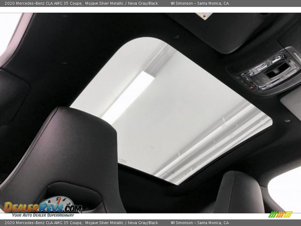 2020 Mercedes-Benz CLA AMG 35 Coupe Mojave Silver Metallic / Neva Gray/Black Photo #29