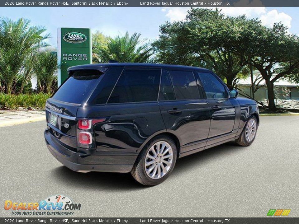 2020 Land Rover Range Rover HSE Santorini Black Metallic / Ebony Photo #2