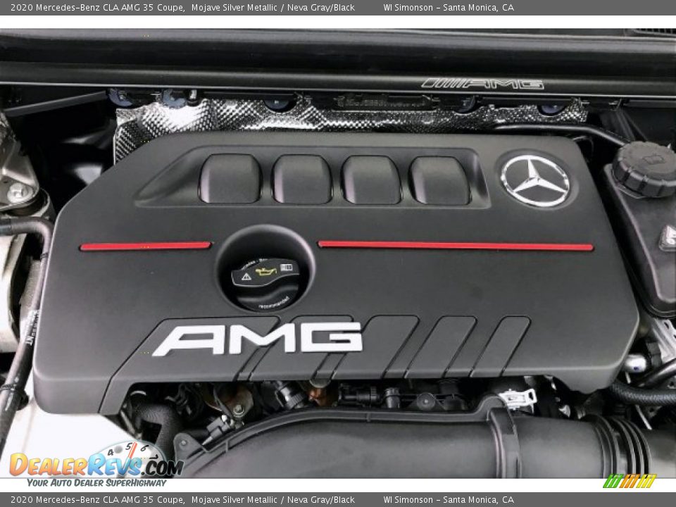 2020 Mercedes-Benz CLA AMG 35 Coupe Mojave Silver Metallic / Neva Gray/Black Photo #31
