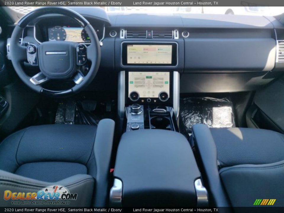 2020 Land Rover Range Rover HSE Santorini Black Metallic / Ebony Photo #4