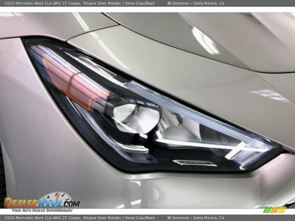 2020 Mercedes-Benz CLA AMG 35 Coupe Mojave Silver Metallic / Neva Gray/Black Photo #32