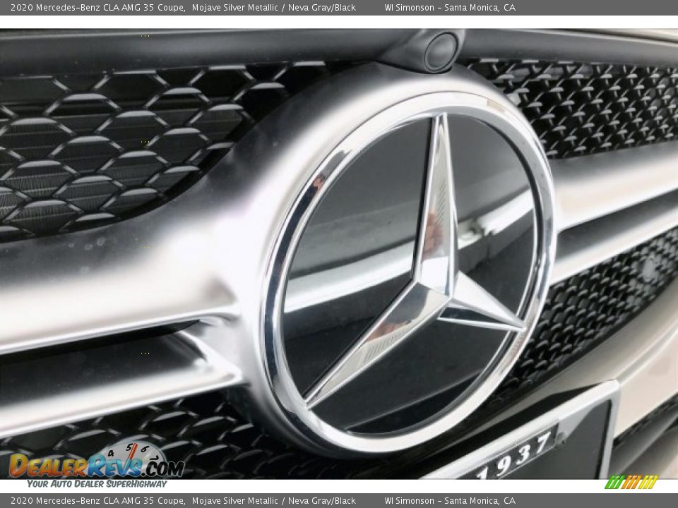 2020 Mercedes-Benz CLA AMG 35 Coupe Mojave Silver Metallic / Neva Gray/Black Photo #33