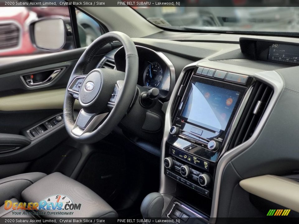 2020 Subaru Ascent Limited Crystal Black Silica / Slate Photo #2