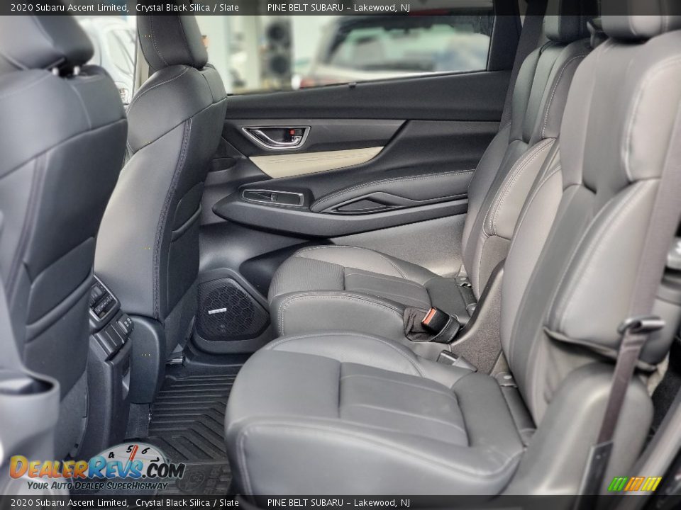 2020 Subaru Ascent Limited Crystal Black Silica / Slate Photo #4