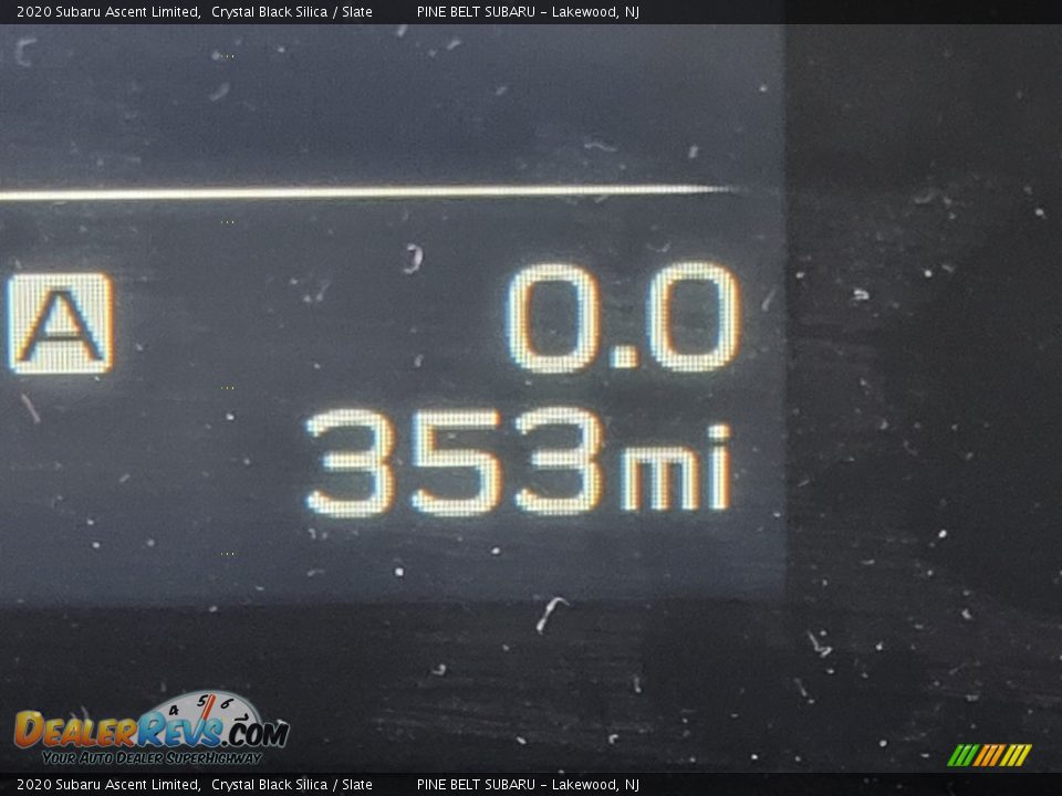 2020 Subaru Ascent Limited Crystal Black Silica / Slate Photo #6