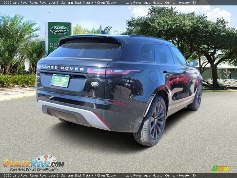 2020 Land Rover Range Rover Velar S Santorini Black Metallic / Cirrus/Ebony Photo #2