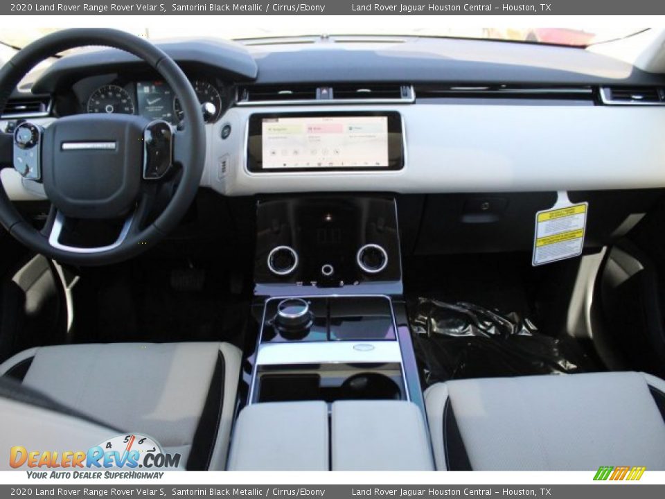 2020 Land Rover Range Rover Velar S Santorini Black Metallic / Cirrus/Ebony Photo #4