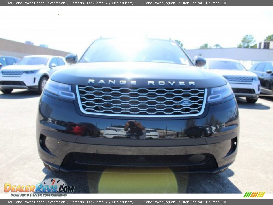 2020 Land Rover Range Rover Velar S Santorini Black Metallic / Cirrus/Ebony Photo #8