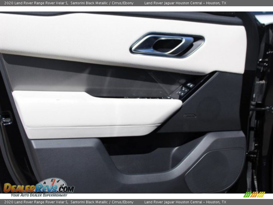 2020 Land Rover Range Rover Velar S Santorini Black Metallic / Cirrus/Ebony Photo #10