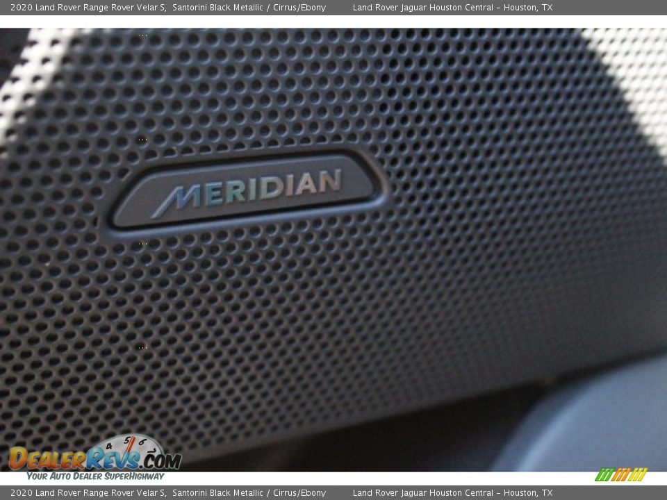 2020 Land Rover Range Rover Velar S Santorini Black Metallic / Cirrus/Ebony Photo #11