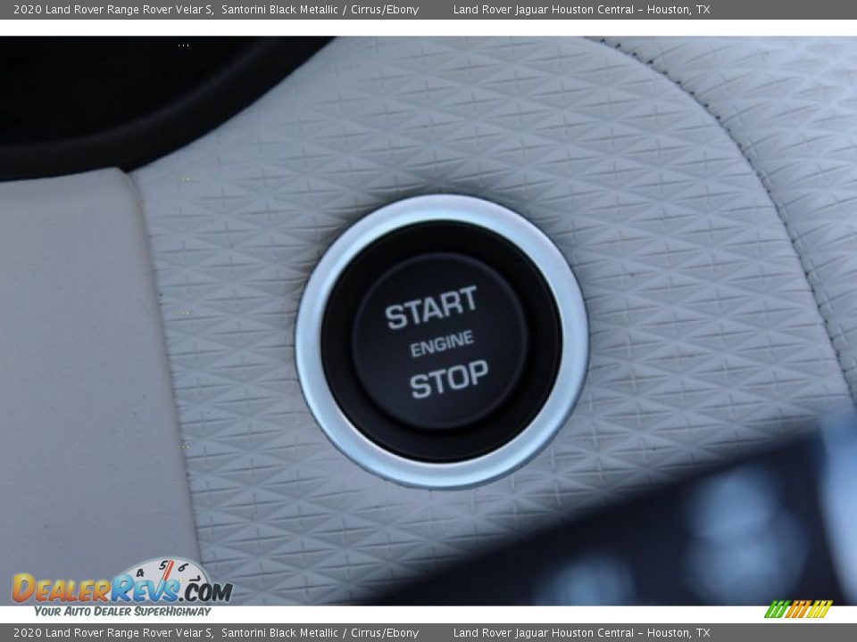 2020 Land Rover Range Rover Velar S Santorini Black Metallic / Cirrus/Ebony Photo #17