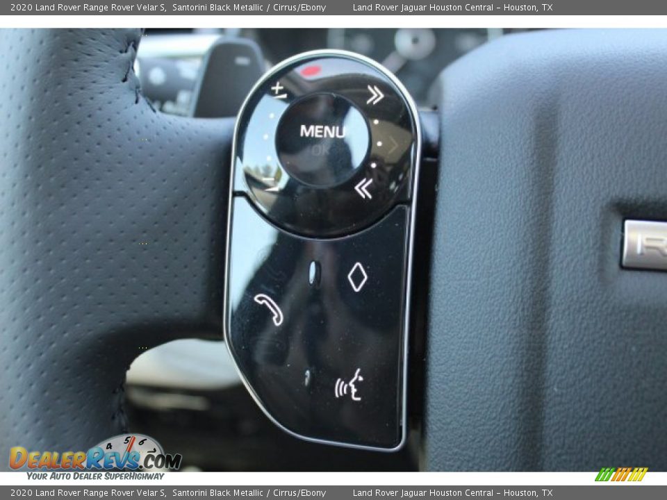 2020 Land Rover Range Rover Velar S Santorini Black Metallic / Cirrus/Ebony Photo #19