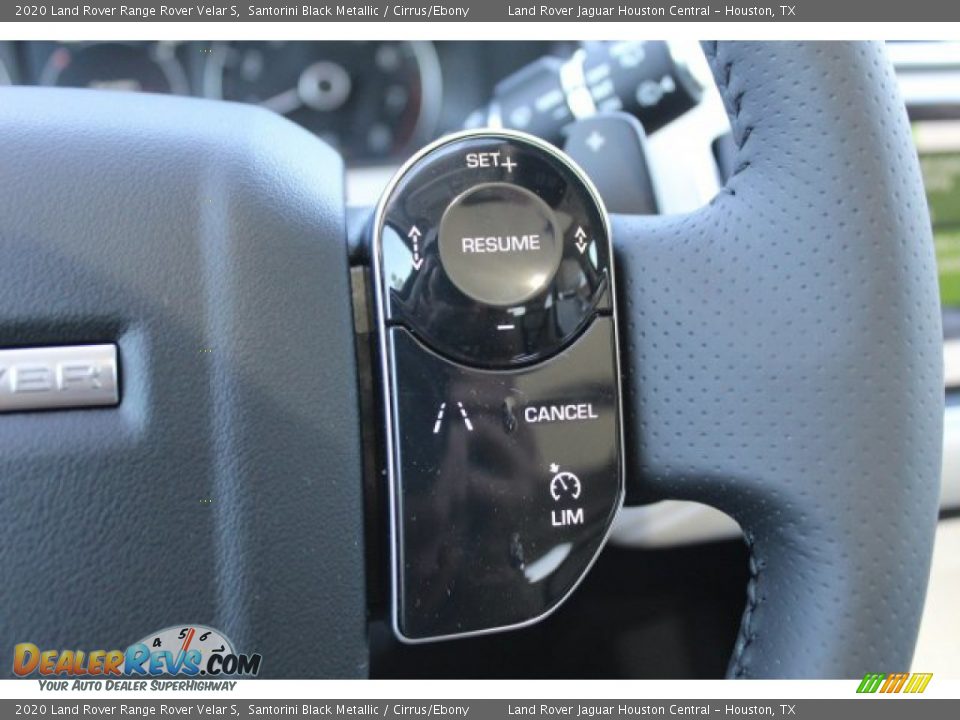 2020 Land Rover Range Rover Velar S Santorini Black Metallic / Cirrus/Ebony Photo #20