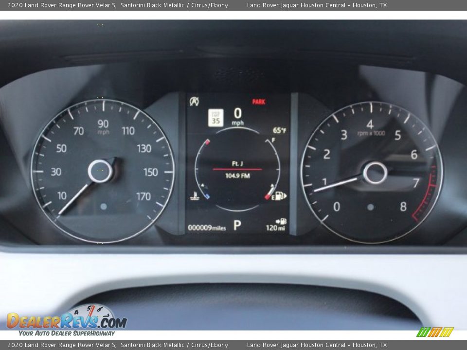 2020 Land Rover Range Rover Velar S Santorini Black Metallic / Cirrus/Ebony Photo #21